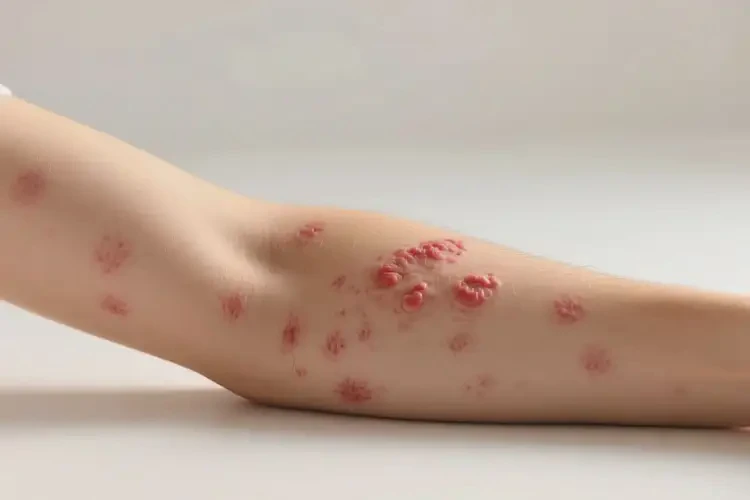 男生手臂容易長濕疹可以徹底自愈嗎(圖4)