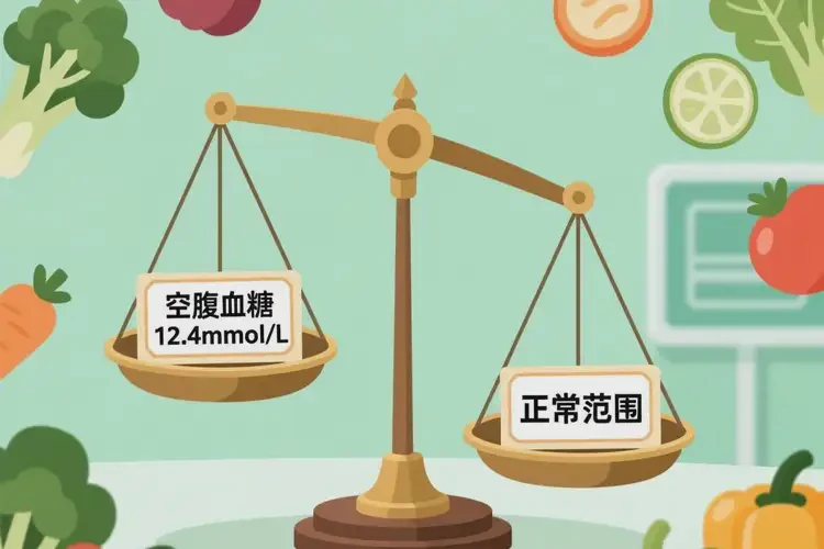 女人早上血糖12點4是糖尿病嗎(圖1)