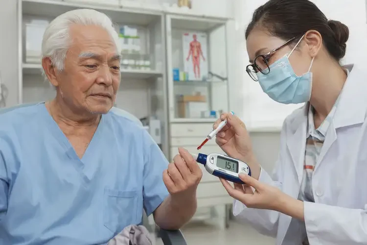 老年人中午血糖15(圖1)