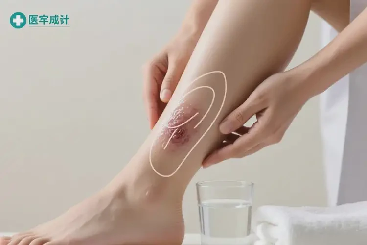 女性小腿上經(jīng)常長濕疹能夠徹底治愈嗎(圖2)