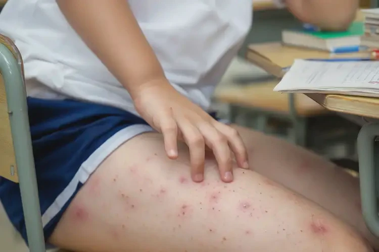 中學(xué)生大腿起濕疹不管它會自己痊愈嗎(圖4)