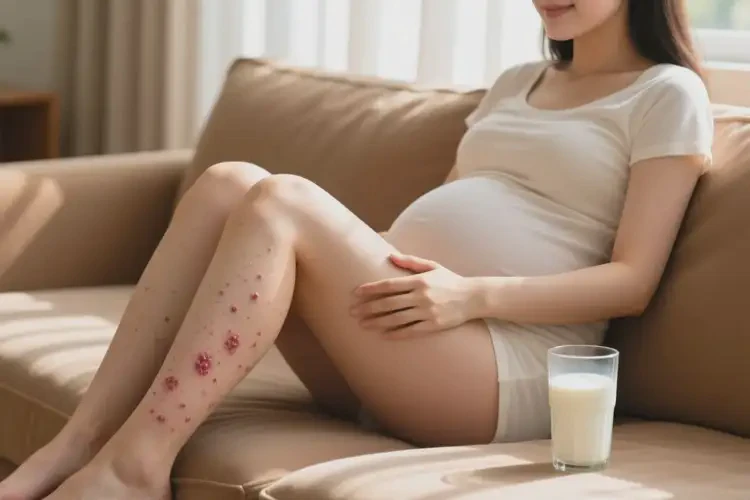 孕婦四肢長濕疹能徹底自愈嗎(圖2)