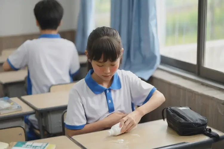 中學生肚子長濕疹不管它會自己好嗎(圖2)