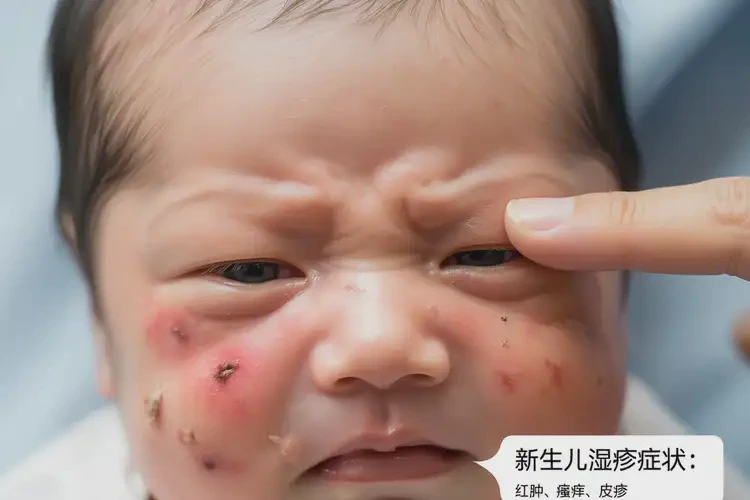 新生兒面部起濕疹能夠徹底治愈嗎(圖4)