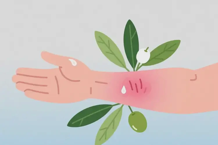 男性手臂上容易長濕疹能靠自己自愈嗎(圖1)