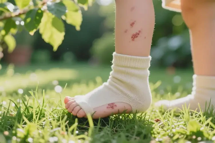 小孩腳上長濕疹可以徹底自愈嗎(圖2)