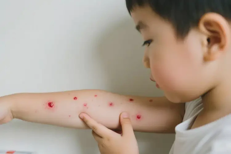少儿手臂上偶尔长湿疹不管它会自己痊愈吗(图3)