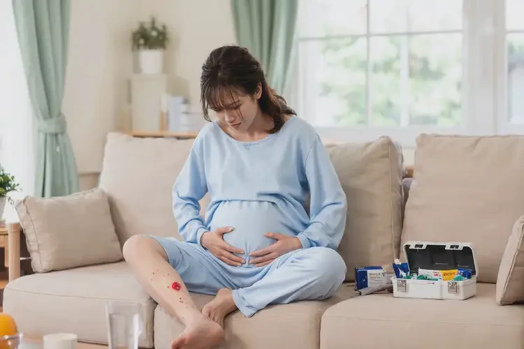 孕妇小腿起湿疹能靠自己自愈吗(图4)