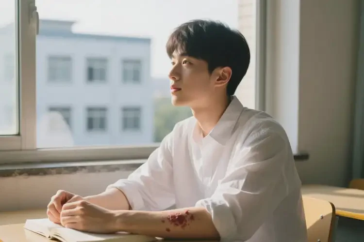 大學生手臂長濕疹可以徹底自愈嗎(圖2)