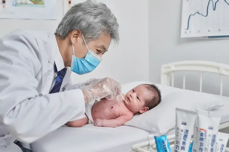 新生兒脖子上偶爾長濕疹不管它會自己自愈嗎(圖1)