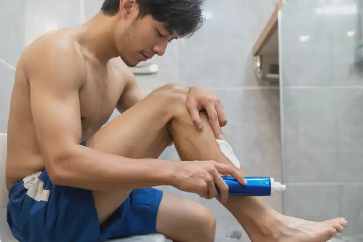 男人小腿偶爾起濕疹能徹底自愈嗎(圖2)