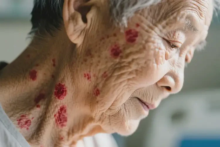 老年人脖子長(zhǎng)濕疹不管它會(huì)自己自愈嗎(圖4)