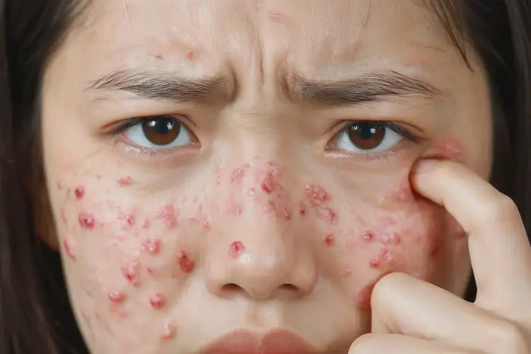 女性臉上出現(xiàn)濕疹可不可以徹底自愈(圖4)