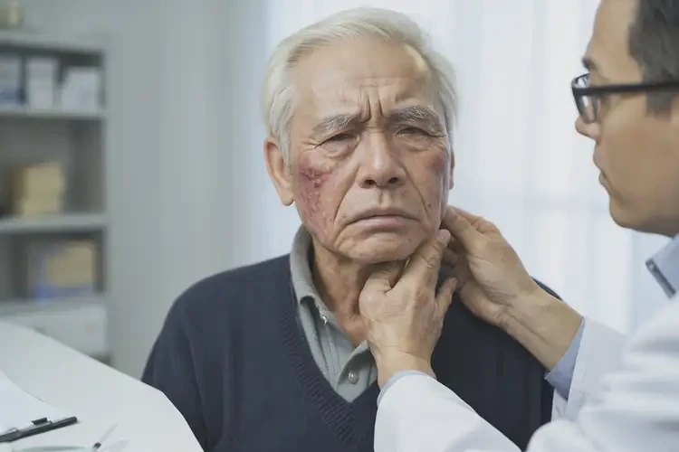 老人脖子偶爾長濕疹不管它會自己痊愈嗎(圖4)