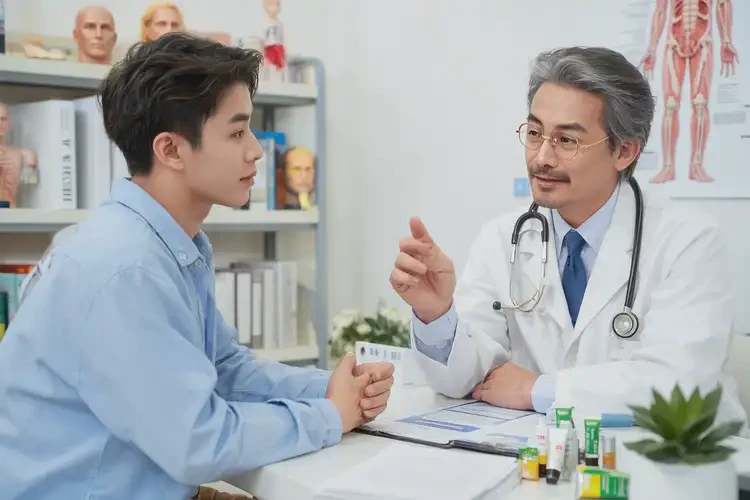 男生脸上长湿疹可不可以彻底自愈(图1)