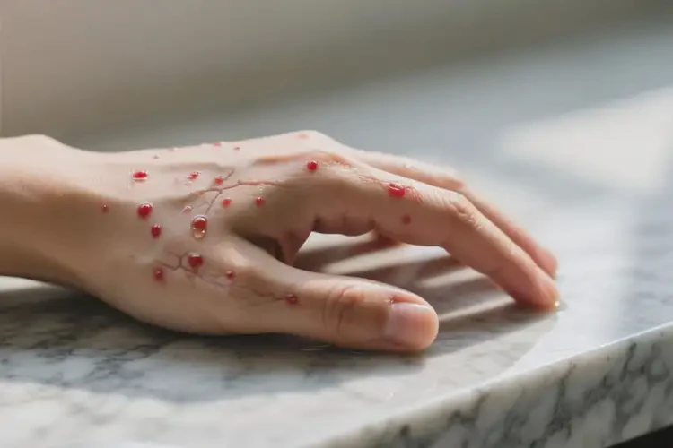 男性手上有濕疹可以徹底自愈嗎(圖1)