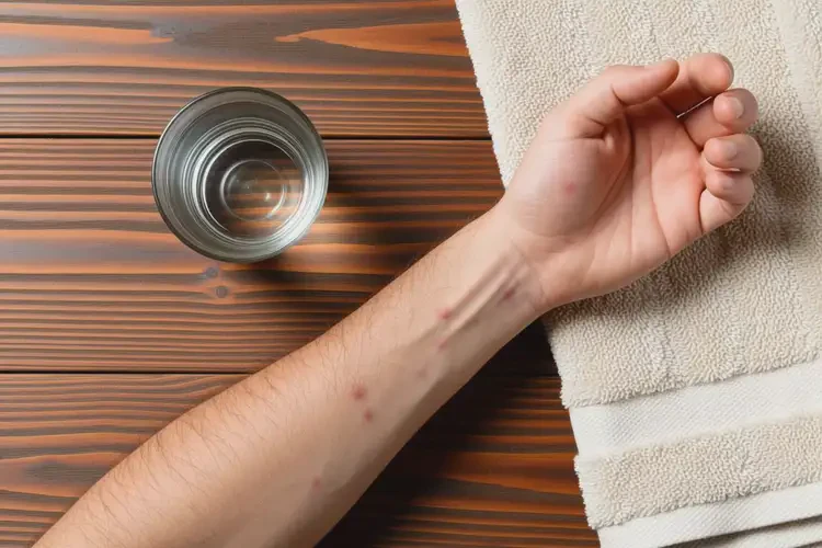 男性手臂容易长湿疹能靠自己自愈吗(图1)