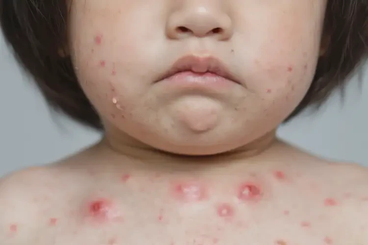 小孩脖子上起濕疹能徹底自愈嗎(圖4)