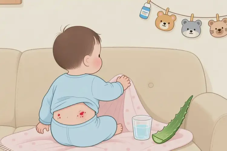 幼儿肚子长湿疹能够彻底治愈吗(图3)