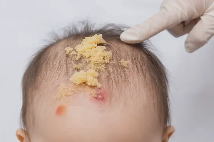 少兒身上出現(xiàn)濕疹不管它會(huì)自己自愈嗎(圖2)