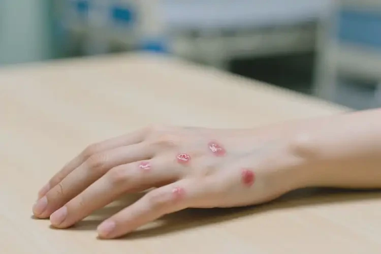 女性手上偶爾長(zhǎng)濕疹不管它會(huì)自己痊愈嗎(圖4)