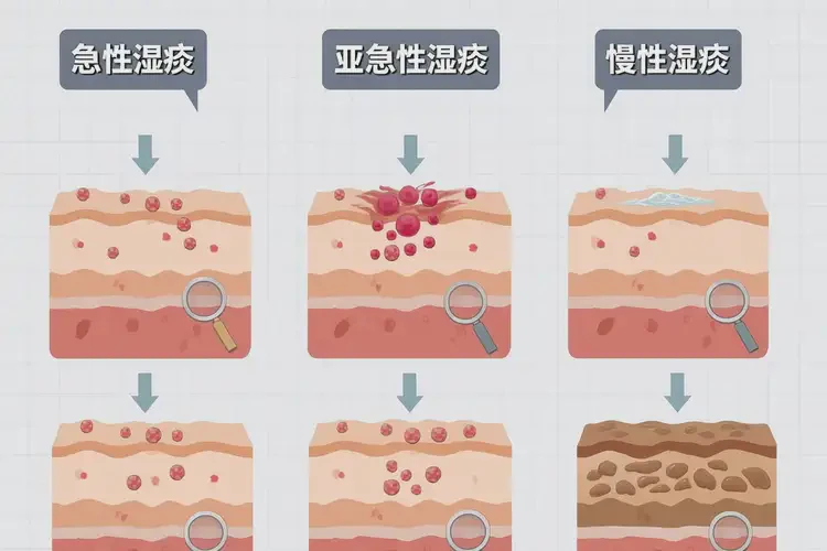 女性身上偶爾起濕疹可不可以徹底自愈(圖1)