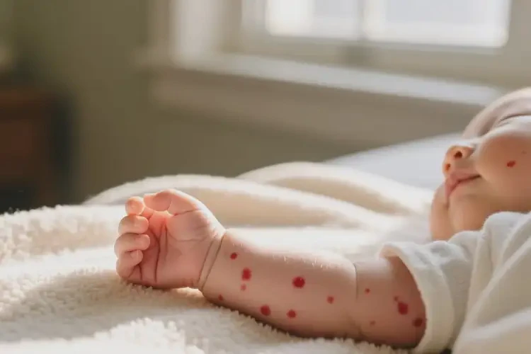 寶寶手臂有濕疹不管它會自己好嗎(圖3)