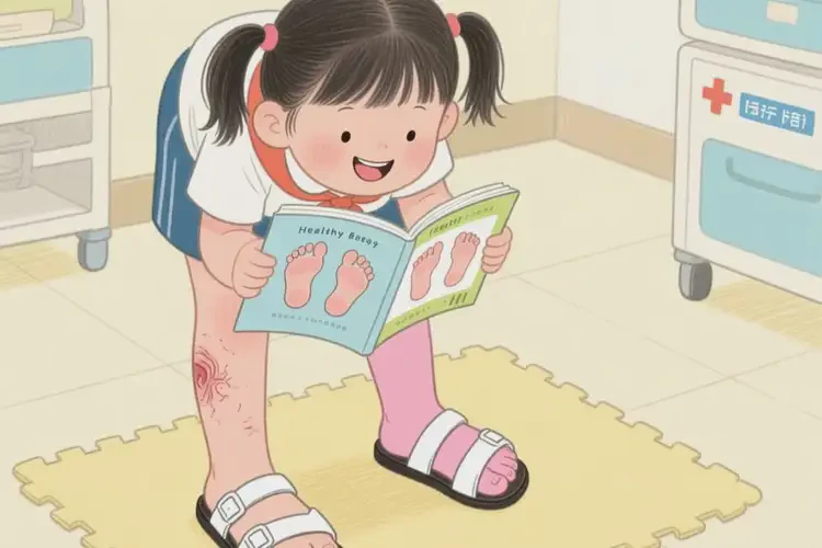 小學生腳上有濕疹能夠徹底治愈嗎(圖3)