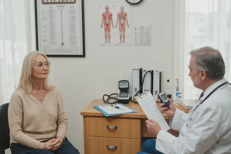 更年期女性早上血糖7點8是怎么回事(圖1)