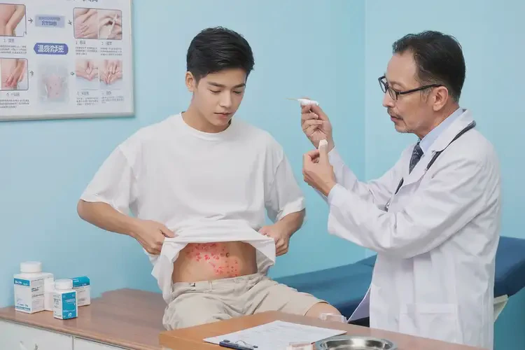 青少年肚子经常长湿疹能不能彻底自愈(图3)