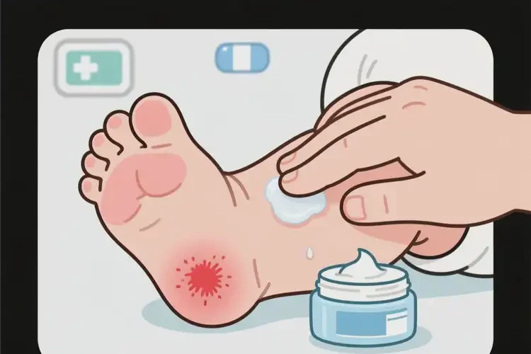 寶寶腳上經(jīng)常長(zhǎng)濕疹能靠自己自愈嗎(圖4)