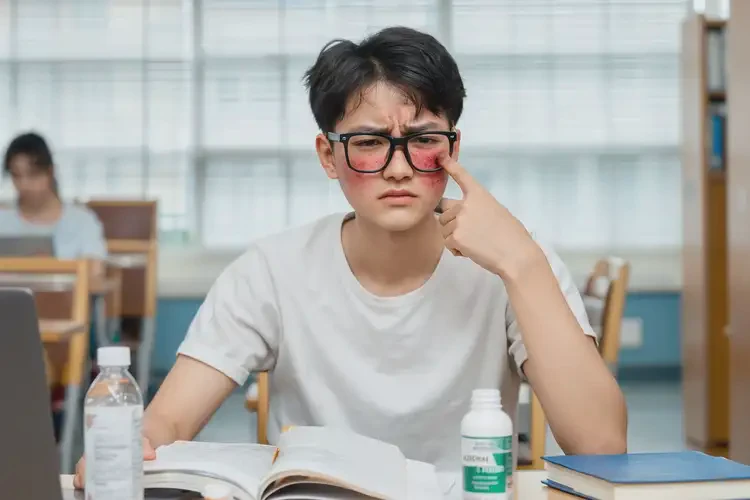 大學(xué)生面部偶爾長(zhǎng)濕疹不管它會(huì)自己痊愈嗎(圖4)