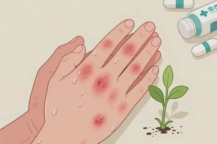 青年人手上經(jīng)常長濕疹能徹底自愈嗎(圖2)