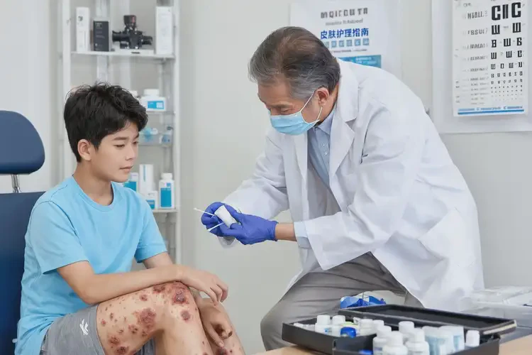 青少年小腿上長濕疹可以徹底自愈嗎(圖3)