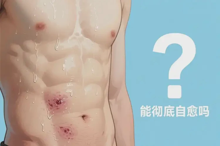 男人肚子上出濕疹能徹底自愈嗎(圖2)