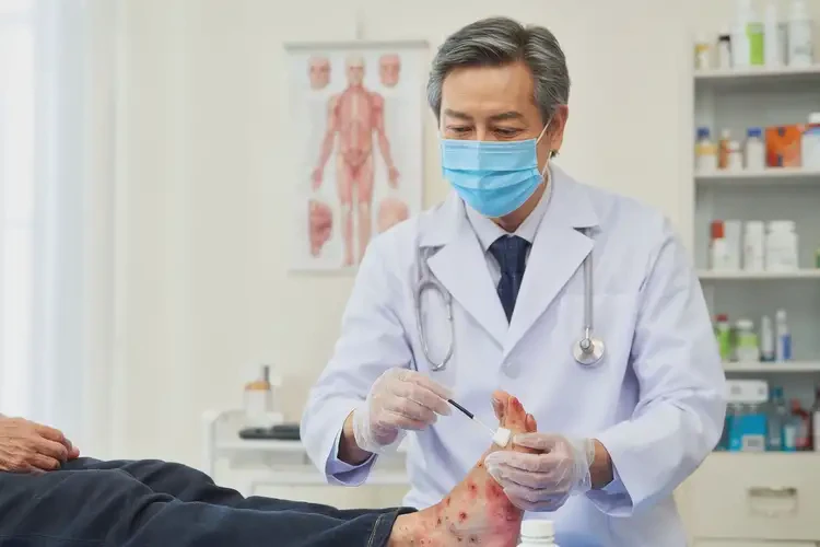 老人腳上偶爾起濕疹不管它會自己痊愈嗎(圖3)