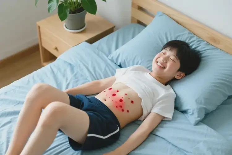 青年人肚子容易起濕疹可不可以徹底自愈(圖2)