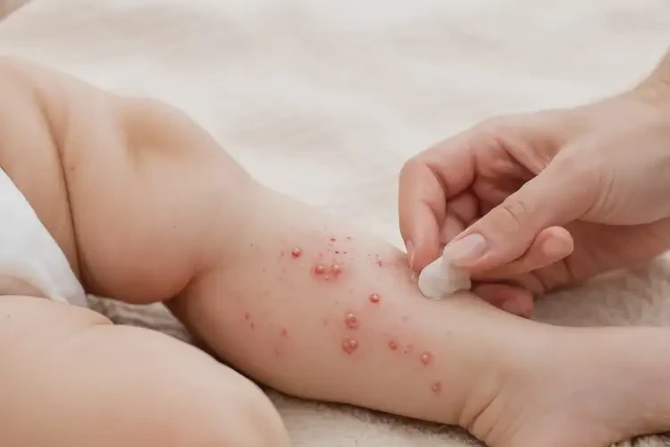 嬰幼兒大腿出現(xiàn)濕疹不管它會自己痊愈嗎(圖3)