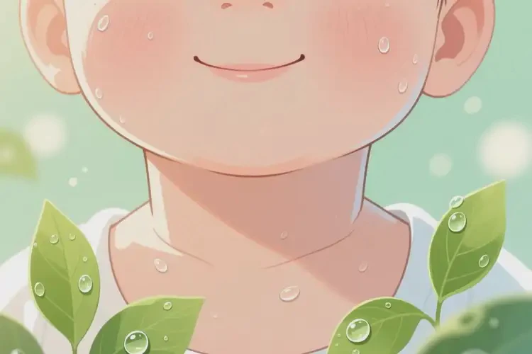 嬰幼兒脖子上出濕疹可以徹底自愈嗎(圖1)