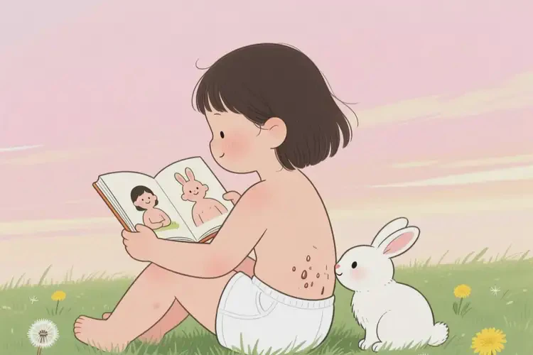 少兒屁股上容易長濕疹可以徹底自愈嗎(圖3)