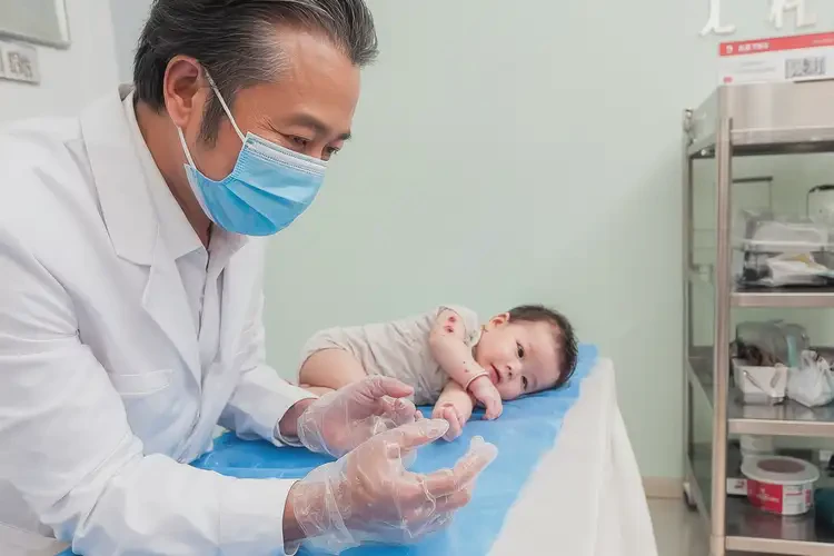 嬰幼兒手臂上起濕疹不管它會(huì)自己好嗎(圖2)