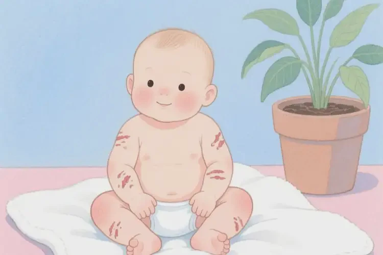 嬰幼兒全身經常長濕疹能靠自己自愈嗎(圖4)