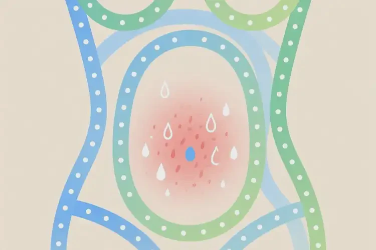 青年人肚子上容易起濕疹不管它會(huì)自己痊愈嗎(圖4)