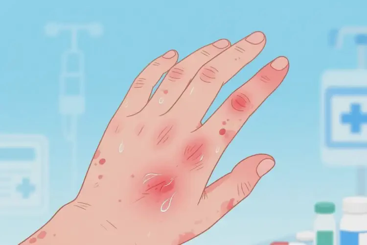 女性手上經(jīng)常起濕疹可以徹底自愈嗎(圖4)