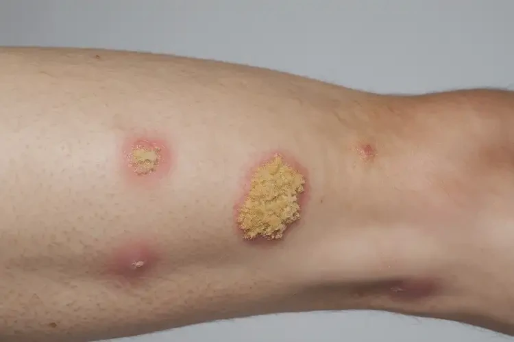 青少年大腿起濕疹不管它會自己自愈嗎(圖2)