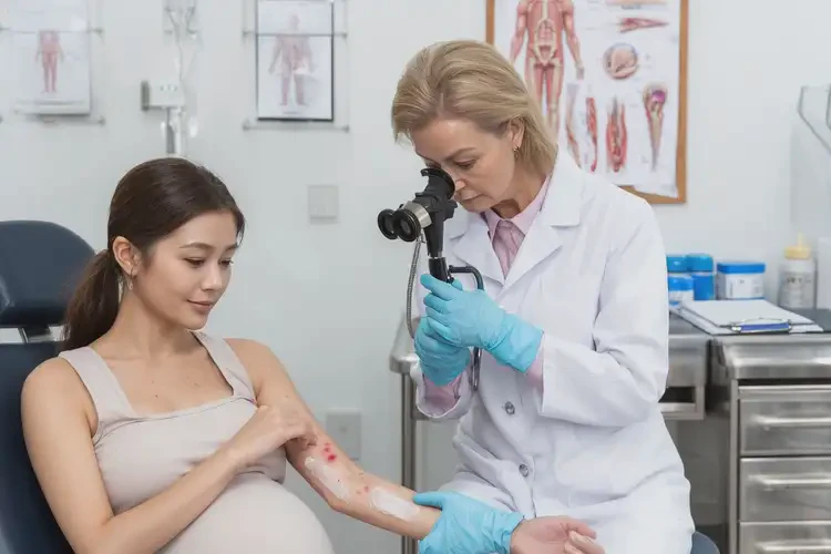 產婦手臂上長濕疹能徹底自愈嗎(圖2)