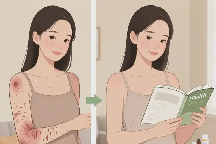 青年人四肢有濕疹不管它會自己自愈嗎(圖3)