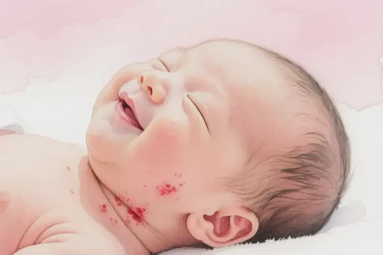 新生兒脖子經(jīng)常起濕疹不管它會(huì)自己好嗎(圖3)