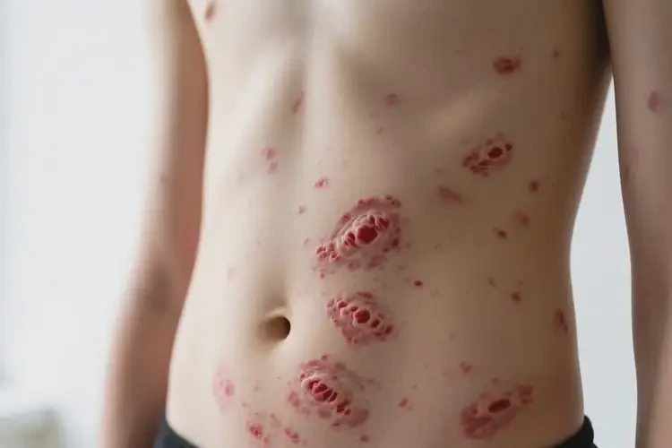 中學(xué)生肚子出現(xiàn)濕疹不管它會(huì)自己好嗎(圖4)