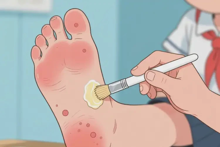 小学生脚上起湿疹能不能彻底自愈(图2)